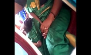 Aunty anent bus.. blouse nipple visible... Watch charily 2
