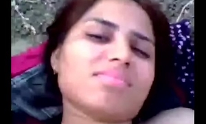 Muslim girl fuck with will not hear of boyfriend surrounding to the forest. Delhi Indian copulation video